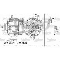 Alternateur Valeo 437509