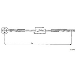 Cable de freins Cabor 11.545