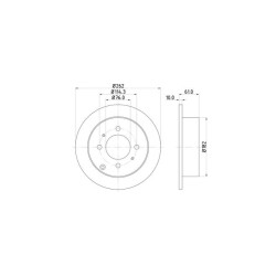 Lot de 2 Disque (x1) TEXTAR 92130900