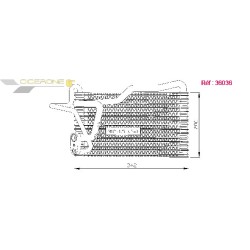 Evaporateur NRF 36036