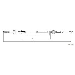 Cable divers Cabor 10.0866