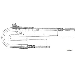 Cable de freins Cabor 10.4093