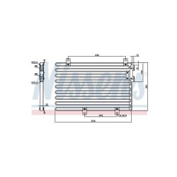 Condenseur Nissens 94208