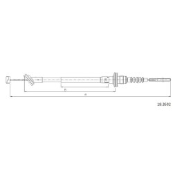 Cable divers Cabor 18.3502