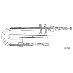 Cable de freins Cabor 10.7582