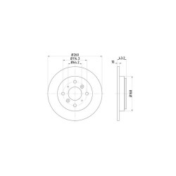 Lot de 2 Disque (x1) TEXTAR 92114300