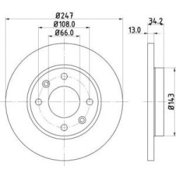 Jeu Disques Mintex MDC1010C