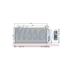 Condenseur Nissens 94255