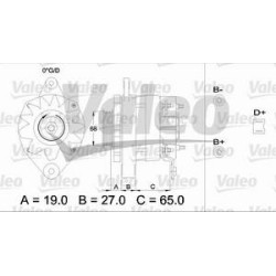 Alternateur Valeo 433420