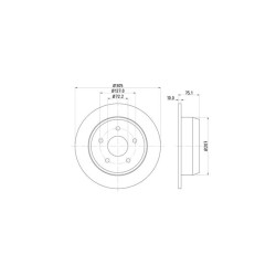 Lot de 2 Disque (x1) TEXTAR 92113700