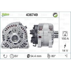 Alternateur Valeo 436749