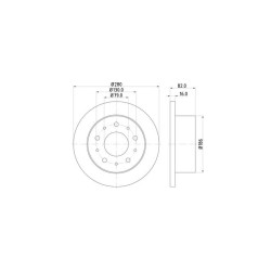 Lot de 2 Disque (x1) TEXTAR 92116203