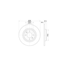 Lot de 2 Disque (x1) TEXTAR 92231303