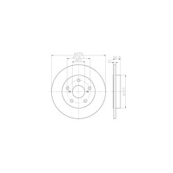 Lot de 2 Disque (x1) TEXTAR 92164003