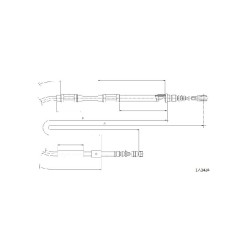 Cable de freins Cabor 17.1424