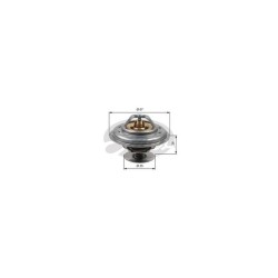 Thermostat huile Gates TH13287G1