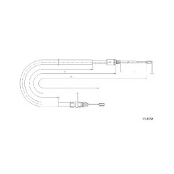 Cable de freins Cabor 10.6036