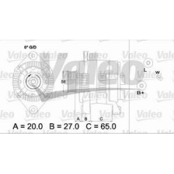 Alternateur Valeo 437199