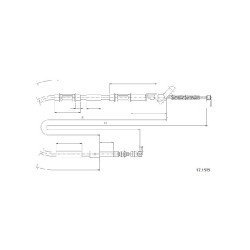 Cable de freins Cabor 17.1505