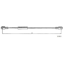 Cable de freins Cabor 10.812