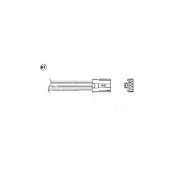 Sonde Lambda NGK OZA659-EE96