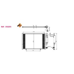 Condenseur NRF 350205