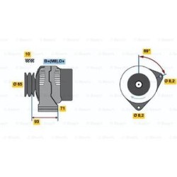 Alternateur BOSCH 0986039180(3918)