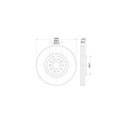 Lot de 2 Disque (x1) TEXTAR 92118100