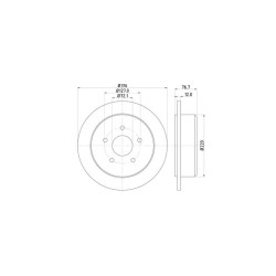 Lot de 2 Disque (x1) TEXTAR 92227700