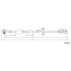 Cable divers Cabor S1H001