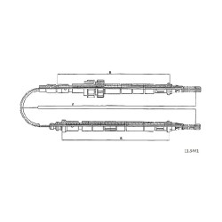 Cable de freins Cabor 11.5441