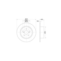 Lot de 2 Disque (x1) TEXTAR 92126503