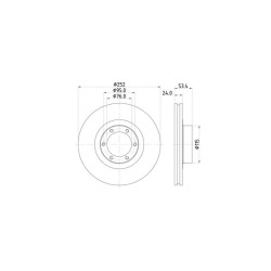 Lot de 2 Disque (x1) TEXTAR 92017203