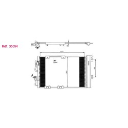 Condenseur NRF 35554