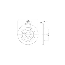 Lot de 2 Disque (x1) TEXTAR 92133003