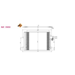 Condenseur NRF 35850