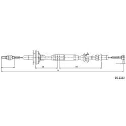 Cable divers Cabor 10.3153