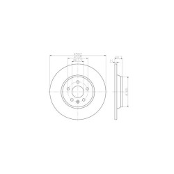 Lot de 2 Disque (x1) TEXTAR 92162903