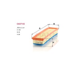 Filtre à air Mann C4371/2