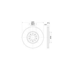 Lot de 2 Disque (x1) TEXTAR 92106603