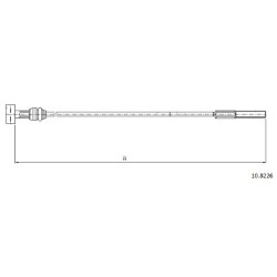 Cable de freins Cabor 10.8226