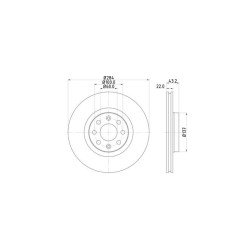 Lot de 2 Disque (x1) TEXTAR 92145803