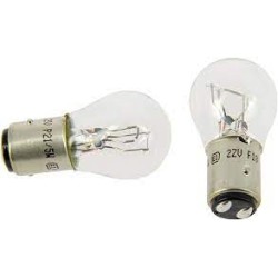 2x lampe stop P21W/5W 12V BAY15d Conditionnement sous blister