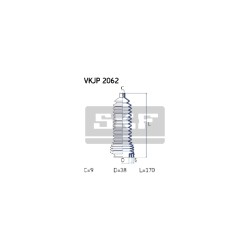 Kit soufflet direct. SKF VKJP2062