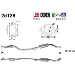 Catalyseur AS 25126