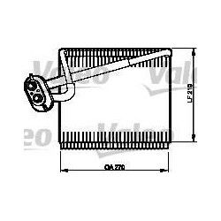 Evaporateur Valeo 515142