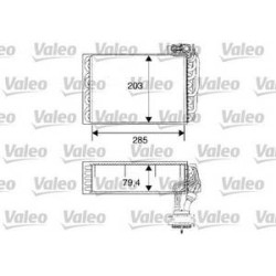 Evaporateur Valeo 817093