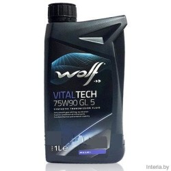 HUILE VITALTECH 75W90 GL5 1L WOLF