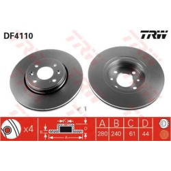 Jeu Disques TRW DF4110