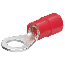 BLISTER 8 COSSES RONDES ROUGES D6.4 MM